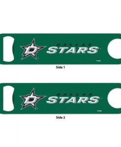 Dallas Stars Green Metal Bottle Opener 2-Sided