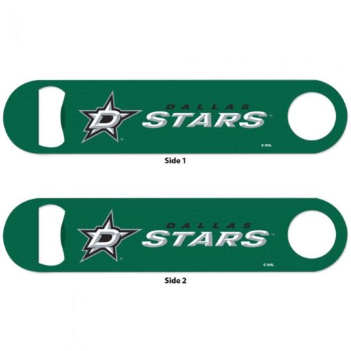 Dallas Stars Green Metal Bottle Opener 2-Sided