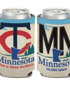 Minnesota Twins 12 oz License Plate Can Cooler Holder