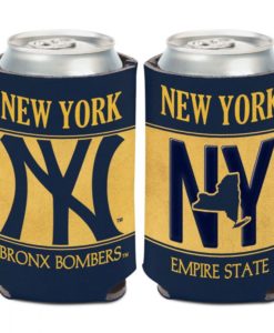 New York Yankees 12 oz License Plate Can Cooler Holder