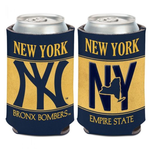 New York Yankees 12 oz License Plate Can Cooler Holder