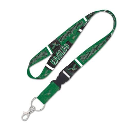 Philadelphia Eagles Retro Lanyard W/Detachable Buckle 1"