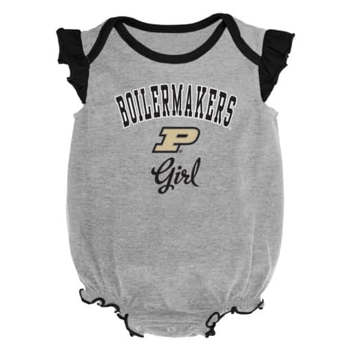 Purdue Boilermakers Baby Girl 2 Pack Onesie Creeper Set - Image 3