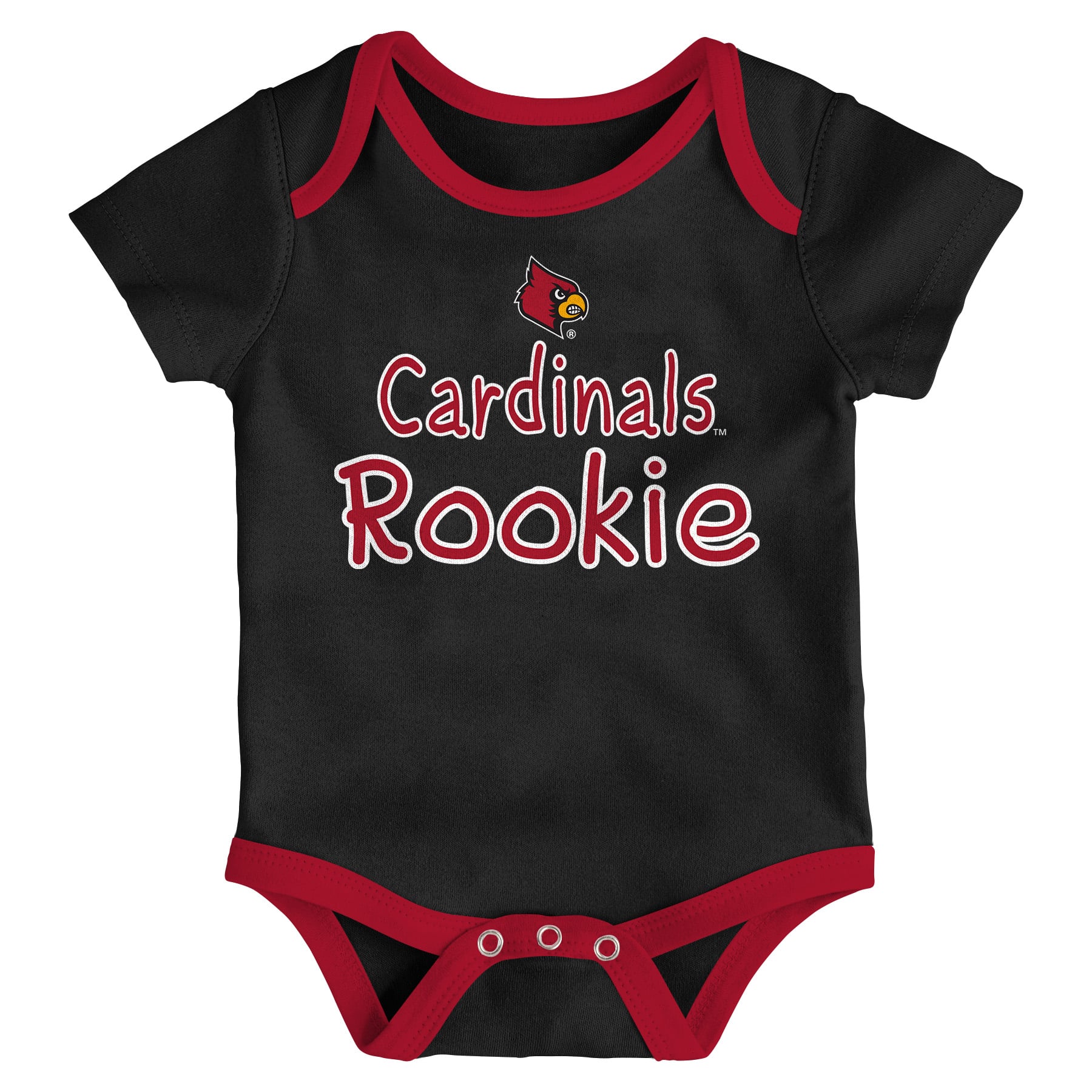 Infant Louisville Cardinals Creeper Set Baby Snapsuit Set
