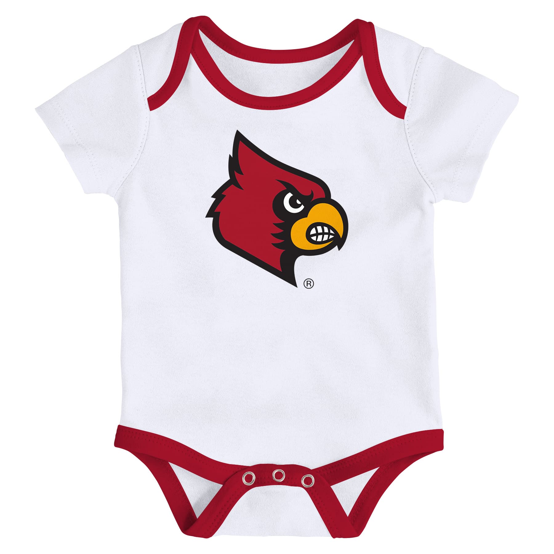 Louisville Cardinals Baby 3 Pack Future Star Onesie Creeper Set - 18 Months