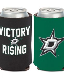 Dallas Stars 12 oz Green Slogan Can Cooler Holder