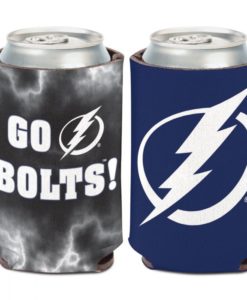 Tampa Bay Lightning 12 oz Blue Slogan Can Cooler Holder