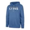 Detroit Lions 47 Brand Men's Blue Raz Headline Pullover Hoodie