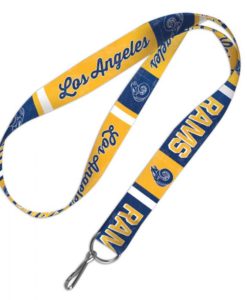 Los Angeles Rams Classic Logo Retro Lanyard