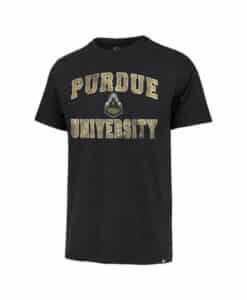 Purdue Boilermakers Men's 47 Brand Black T-Shirt Tee