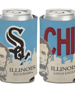 Chicago White Sox 12 oz State Plate Can Cooler Holder