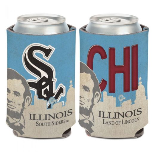 Chicago White Sox 12 oz State Plate Can Cooler Holder