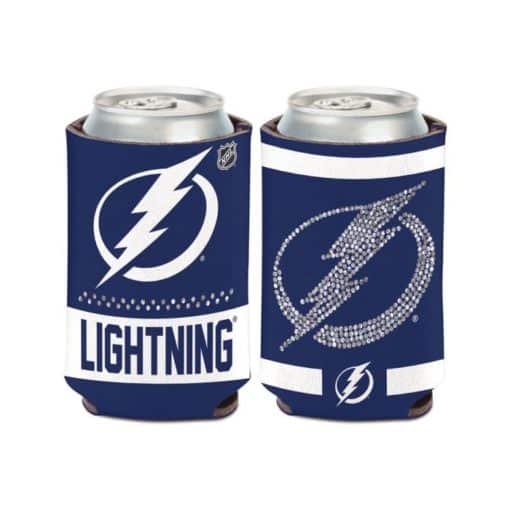 Tampa Bay Lightning 12 oz Blue Bling Can Cooler Holder