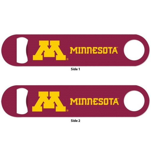 Minnesota Golden Gophers Maroon Metal Bottle Opener 2-Sided