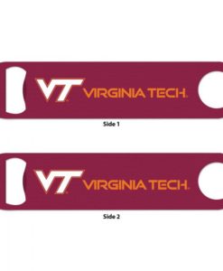 Virginia Tech Hokies Metal Bottle Opener 2-Sided