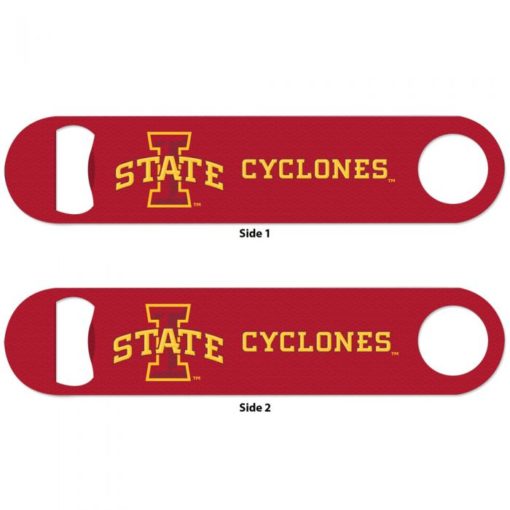 Iowa State Cyclones Red Metal Bottle Opener 2-Sided