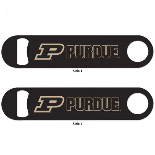 Purdue Boilermakers Black Metal Bottle Opener 2-Sided