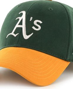 Oakland Athletics INFANT Baby 47 Brand Green MVP Stretch Fit Hat