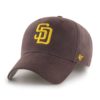 San Diego Padres YOUTH 47 Brand Brown MVP Adjustable Hat