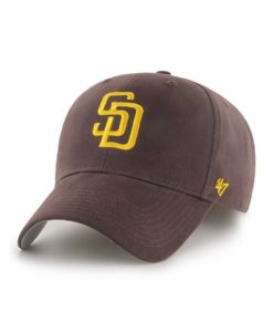 San Diego Padres YOUTH 47 Brand Brown MVP Adjustable Hat