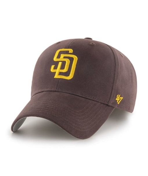 San Diego Padres YOUTH 47 Brand Brown MVP Adjustable Hat