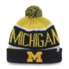 Michigan Wolverines 47 Brand Yellow Calgary Cuff Knit Hat
