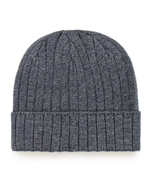 Michigan Wolverines 47 Brand Navy Dockside Cuff Knit Hat - Image 2