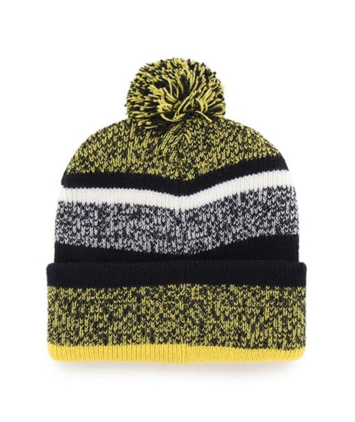 Michigan Wolverines 47 Brand Navy Northward Cuff Knit Hat - Image 2