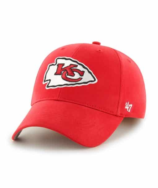 Kansas City Chiefs YOUTH 47 Brand Red MVP Adjustable Hat