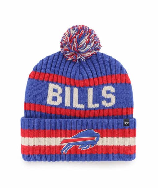 Buffalo Bills 47 Brand Sonic Blue Bering Cuff Knit Hat