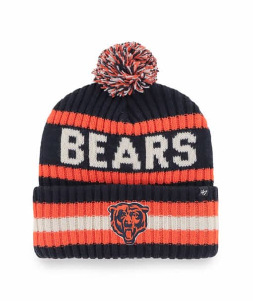 Chicago Bears 47 Brand Navy Bering Cuff Knit Hat