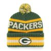 Green Bay Packers 47 Brand Dark Green Bering Cuff Knit Hat