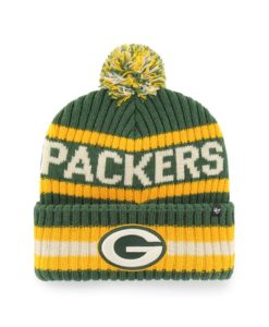 Green Bay Packers 47 Brand Dark Green Bering Cuff Knit Hat