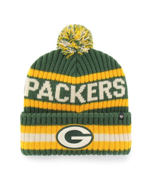 Green Bay Packers 47 Brand Dark Green Bering Cuff Knit Hat