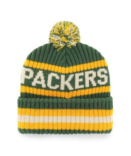 Green Bay Packers 47 Brand Dark Green Bering Cuff Knit Hat - Image 2