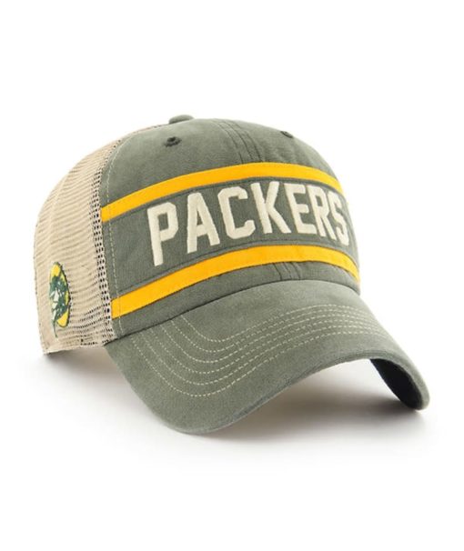 Green Bay Packers 47 Brand Legacy Bottle Green Juncture Clean Up Snapback Hat