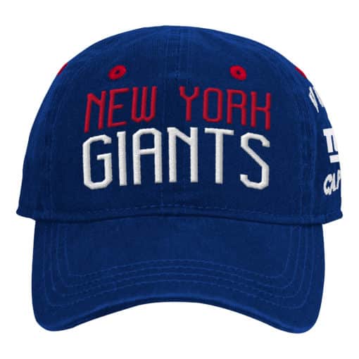 New York Giants INFANT Baby Blue My First Cap Hat - Image 3