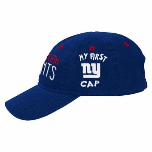 New York Giants INFANT Baby Blue My First Cap Hat - Image 2