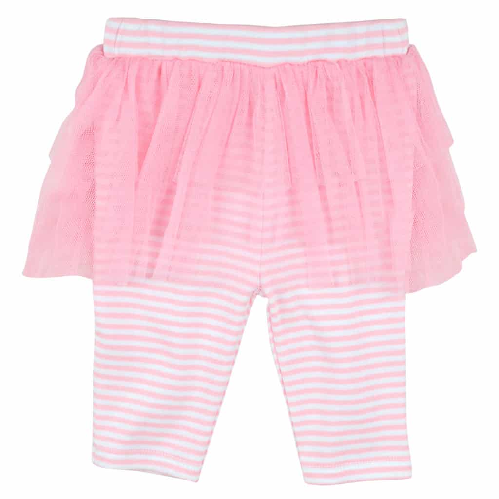 New York Giants Baby Girls Cutie White Pink Creeper Tutu Leggings 2
