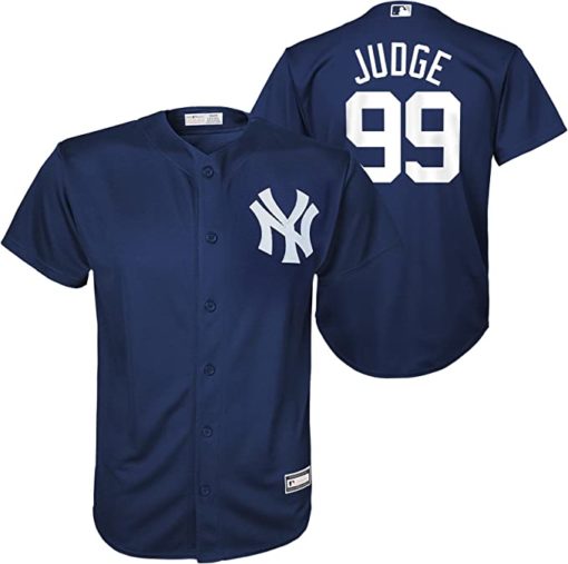 Aaron Judge KIDS New York Yankees Alternate Navy Jersey - Detroit Game Gear