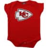 Kansas City Chiefs Logo Red Onesie Creeper