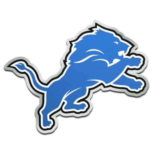 Detroit Lions Color Acrylic Auto Emblem