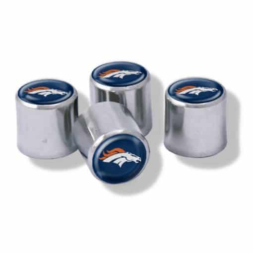 Denver Broncos Tire Valve Stem Caps