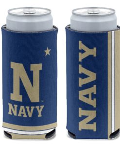 Navy Midshipmen 12 oz Navy Slim Can Cooler Holder
