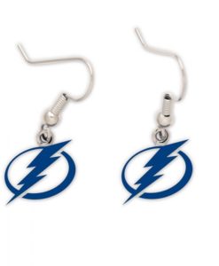 Tampa Bay Lightning Dangle Earrings