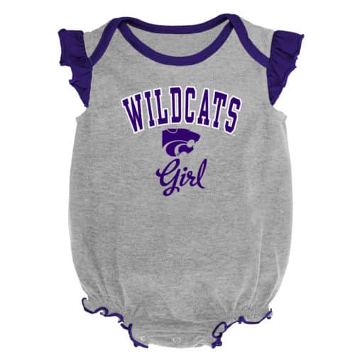 Kansas State Wildcats Baby Girl 2 Pack Onesie Creeper Set - Image 3