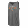 Miami Dolphins Men's 47 Brand Gray Splitter Tank Top