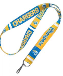 Los Angeles Chargers Classic Logo Retro Lanyard