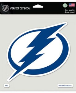 Tampa Bay Lightning Color Perfect Cut Decal 8" x 8"