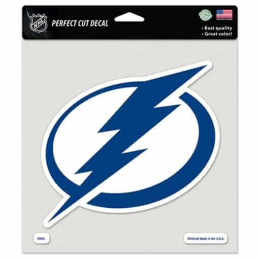 Tampa Bay Lightning Color Perfect Cut Decal 8" x 8"